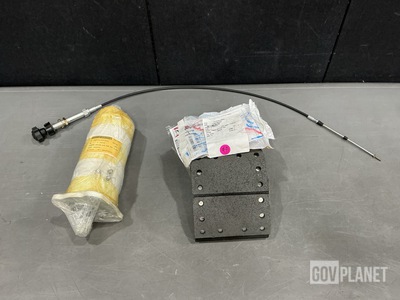 (1) Lining Set, (1) Engine Starter, (1) Control Assemblies & Assorted Items
