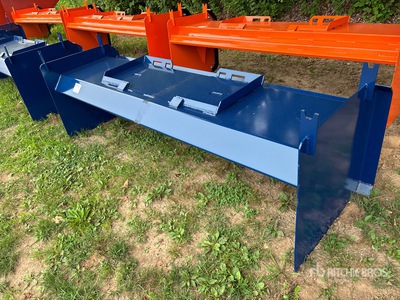 2025 Kit Containers QT-SP-8-23 96 in Skid Steer Snow Pusher (Unused)