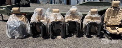 6- MRAP Seats