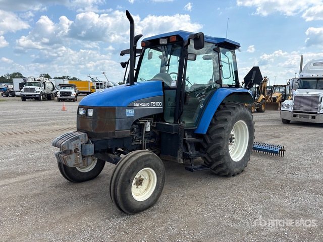 2002 New Holland TS100 2WD Tractor