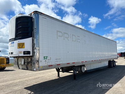2016 Wabash RFALHSA 53 ft x 102 in T/A Refrigerated Trailer