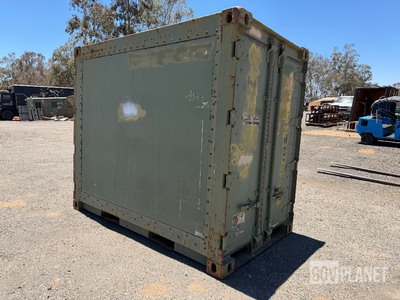 1- 8ft Storage Container Varios, equipamiento de contenedor