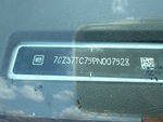 General Appearance with Frame Stamp Serial Number/VIN Photo