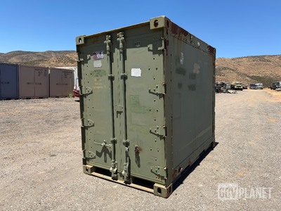 1- 8' Storage Container Varios, equipamiento de contenedor