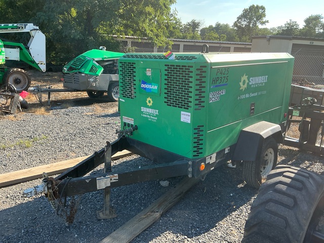 2018 Doosan HP375WCU Mobile Air Compressor