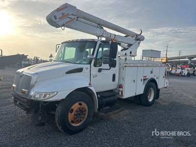 2004 International 4200 Cable Placer Bucket Truck (Inoperable)