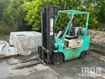 1996 Mitsubishi FGC25 4700 lb Cushion Tire Forklift