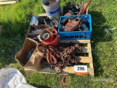 Quantity of Carburetors, Tow Chains, Mechanical Parts & Miscellaneous Shop Supplies