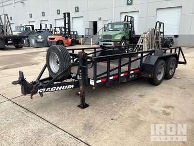 2017 Magnum 16X76HDLB 16 ft T/A Utility Trailer