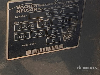 Wacker Trench Compactor
