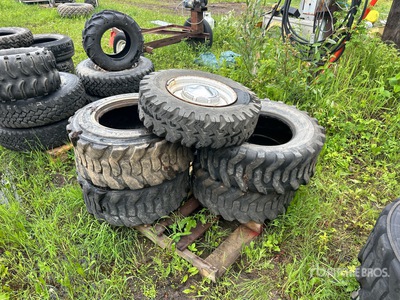 Quantity of (5) Mixed Titan, Goodyear, Wide-Wall Tires