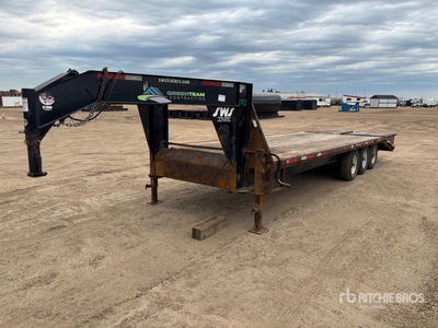 2019 ABU Trailers Inc 26 ft Tri/A Gooseneck Plant Trailer