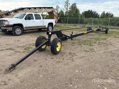 35 ft Drawbar Remorque de transport d'en-tête