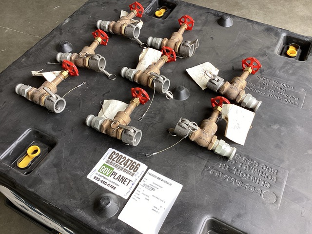(8) Cecom 13229E7167 Gate Valves