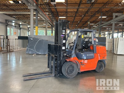 2008 Toyota 7FGCU70 40000 lb Cushion Tire Forklift
