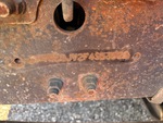 General Appearance with Frame Stamp Serial Number/VIN Photo