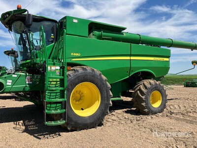 2016 John Deere S680 Cosechadora
