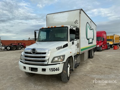 2016 Hino 268 4x2 Van Truck