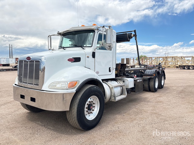 2018 Peterbilt PB348 6x4 Roll-Off Truck