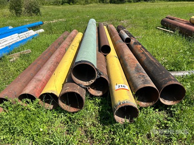 Quantity of (9) Steel Pipes