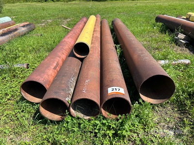 Quantity of (5) Steel Pipes