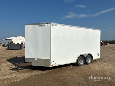 2016 Stealth Enterprises 19 ft T/A Enclosed Trailer