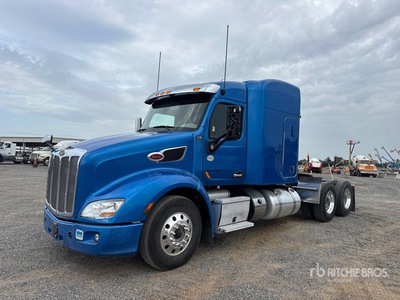 2020 Peterbilt 579 6x4 Cabeza Tractora Cabina Dormitorio