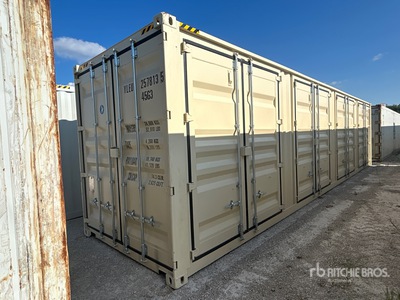 2026 40 ft High Cube Multi-Door Storage Container