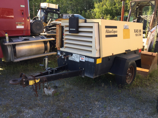 Atlas Copco XAS96JD 185 CFM Air Compressor
