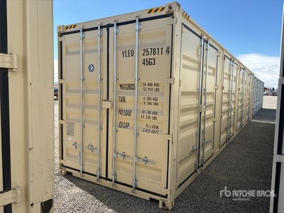 2026 40 ft High Cube Multi-Door Storage Container