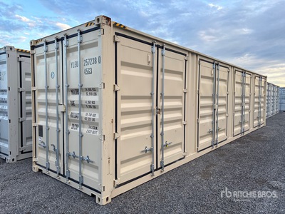 2026 40 ft High Cube Open-Sided Storage Container
