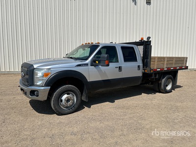 2012 Ford F-350 XLT 4x4 Crew Cab 平台トラック