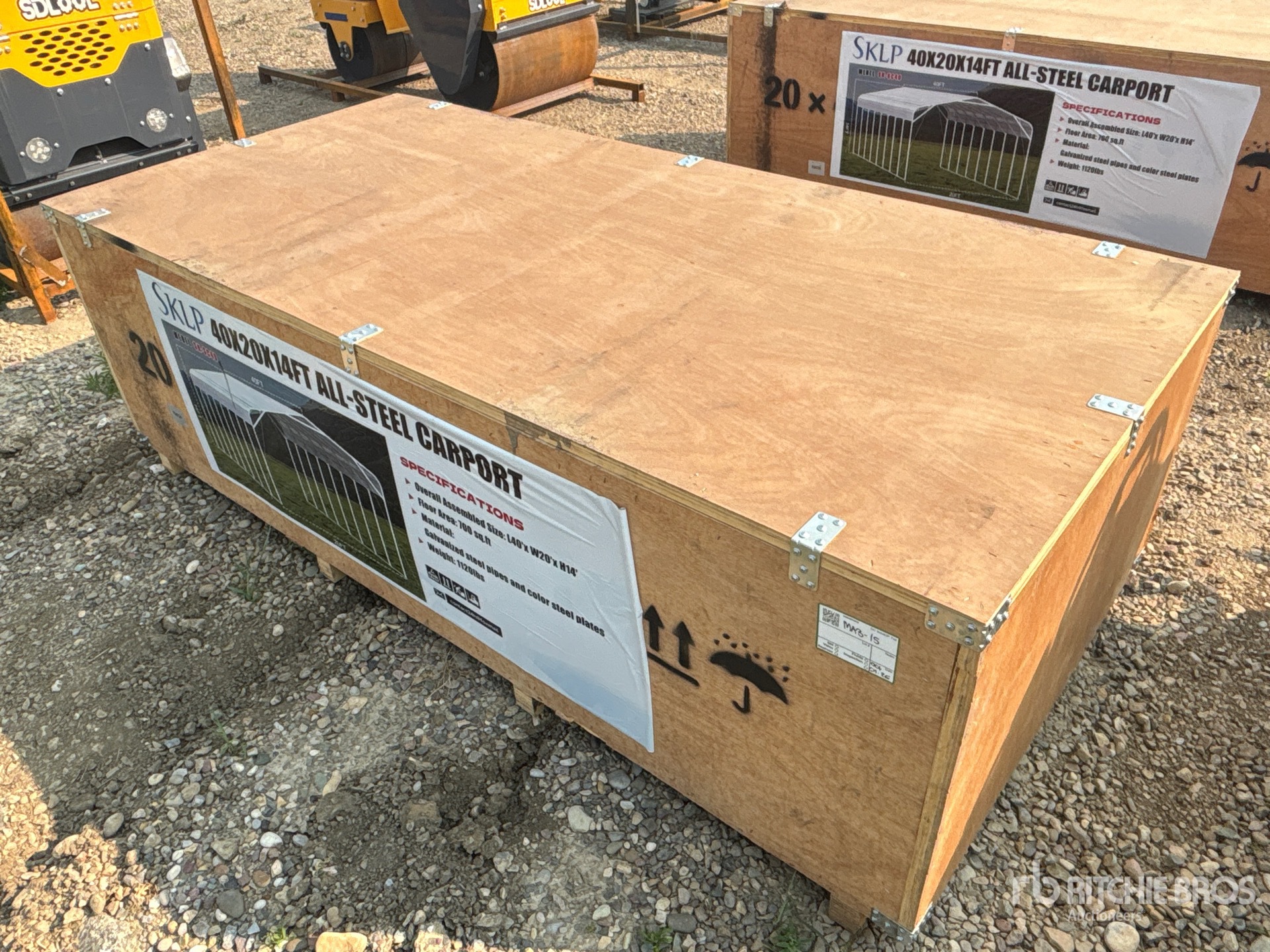 2026 SKLP SK-SC40 20 ft x 40 ft Carport (Unused)
