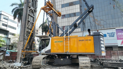 Bauer BC35 Trench Cutter on 2022 on Bauer MC86 fundering boor