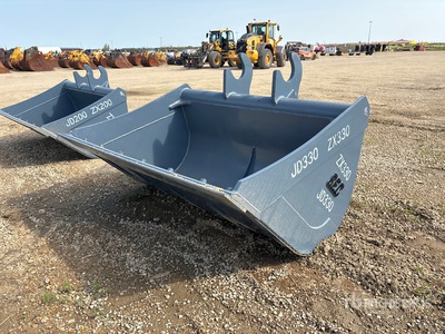 2026 SEC 80 in Q/C Cleanup Godet d'excavatrice - Fits ZX200 (Unused)