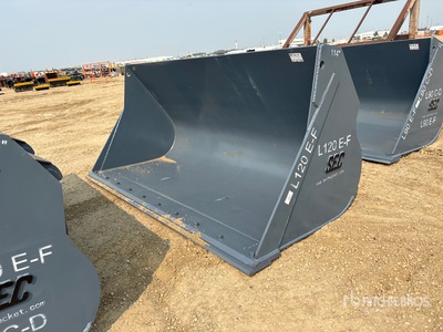 2026 SEC 114 in Cleanup Q/C Wheel Loader Bucket - Fits L120 (Unused)