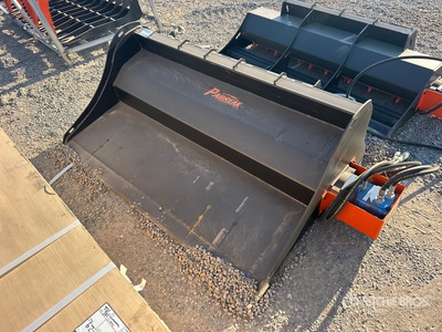 2026 PABREAK PRB340 68 in Power Rake Skid Steer Bucket (Unused)