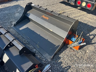 2026 PABREAK PRB340 68 in Power Rake Skid Steer Bucket (Unused)