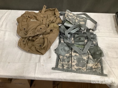 (100) Bandoleer Ammunition Pouches & (137) USMC Sustainment Pouches