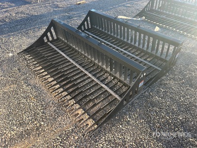 Quantity of (2) 2026 PABREAK RB140 80 in Rock Skid Steer Bucket (Unused)