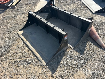 2026 PABREAK GB90 Qty of 2 Bucket 52in Skid Steer Bucket (Unused)