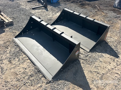 Quantity of (2) 2026 PABREAK GB130 64 in Skid Steer Bucket (Unused)