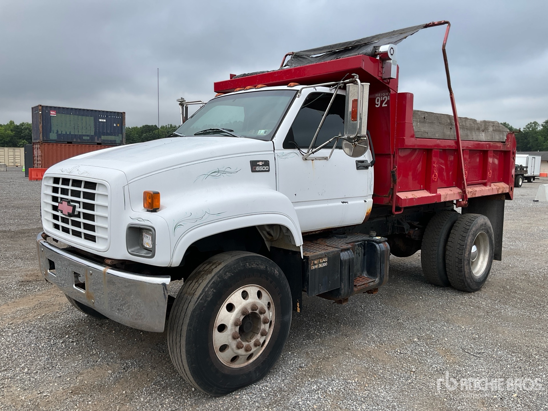 1999 Chevrolet C6500 S/A Dump Truck