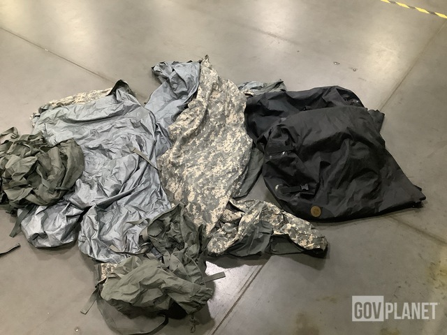 (26) Bivy Covers, (43) Stuff Sacks, (6) Protective Bags & (4) Sleeping Bags