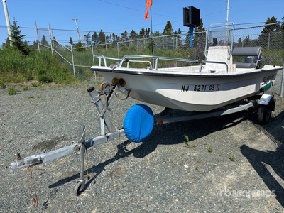 16 ft Bateau de pêche sportive w/ Trailer