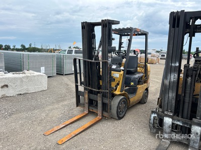2007 Cat C50001 4750 lb Cushion Tire Forklift