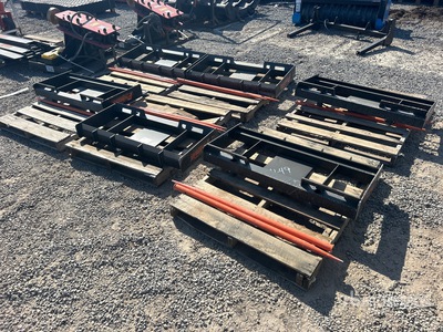 Quantity of (6) 2026 PABREAK GCC56 Skid Steer Bale Spear (Unused)