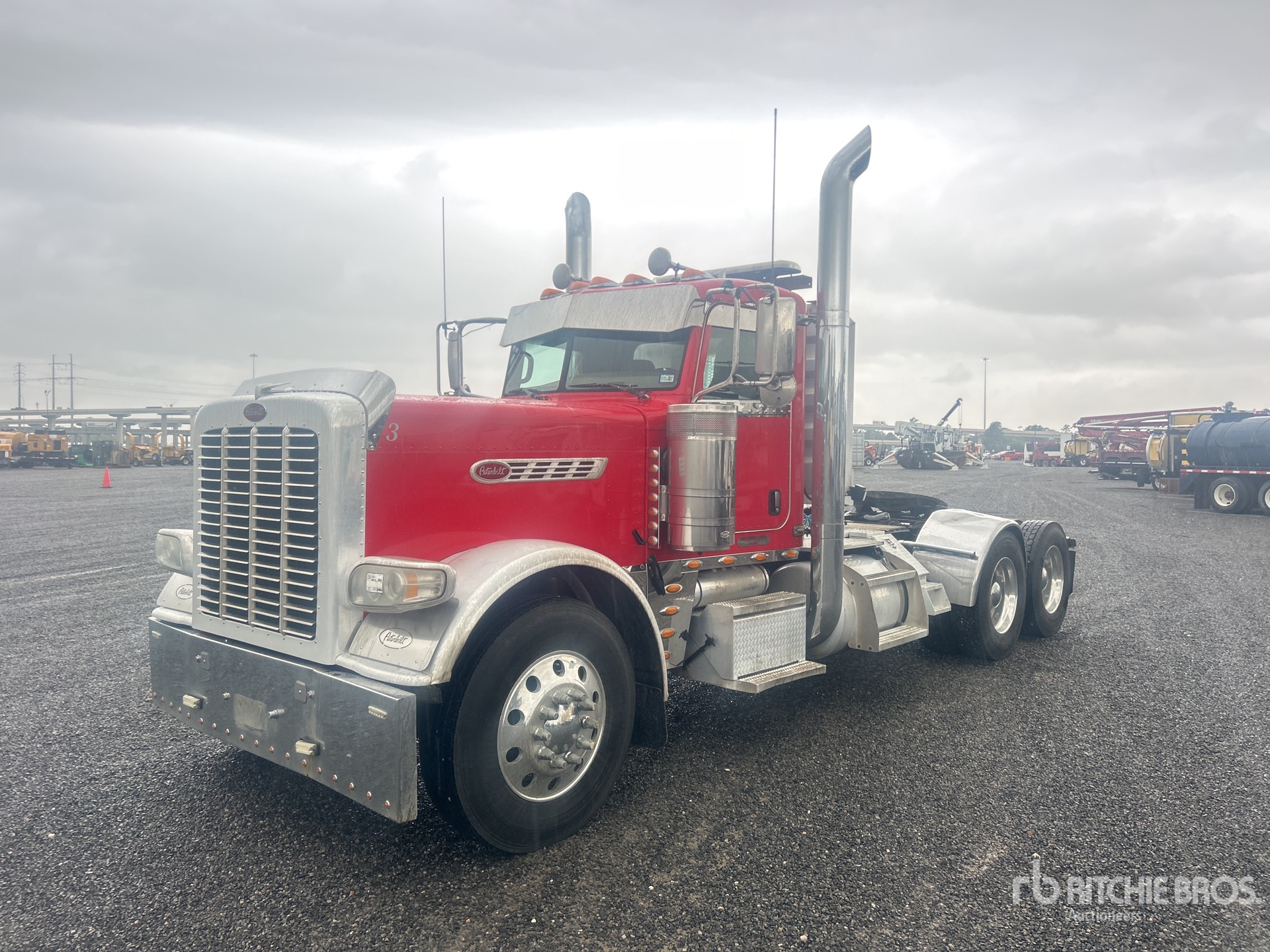 2016 Peterbilt 389 6x4 T/A Day Cab Truck Tractor (Glider Kit)