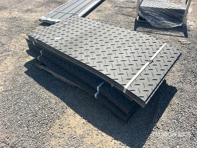 Quantity of (20) 2026 Pabreak 40 in x 80 in Ground Protection Mats Divers (Unused)