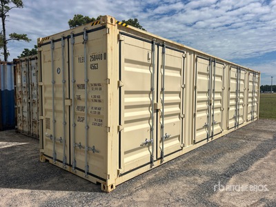 2026 40 ft High Cube Multi-Door Contenedor de almacenamiento